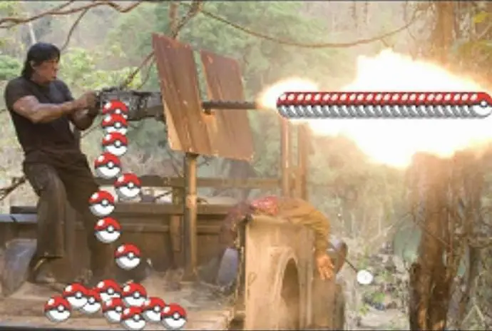 meme rambo pokéball