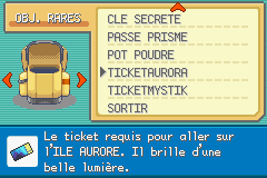 Ticket Aurore