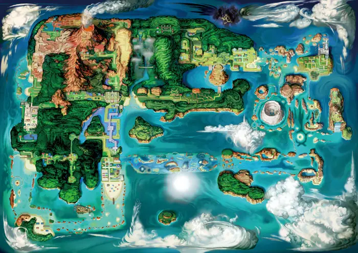 Artwork d'Hoenn en 2014