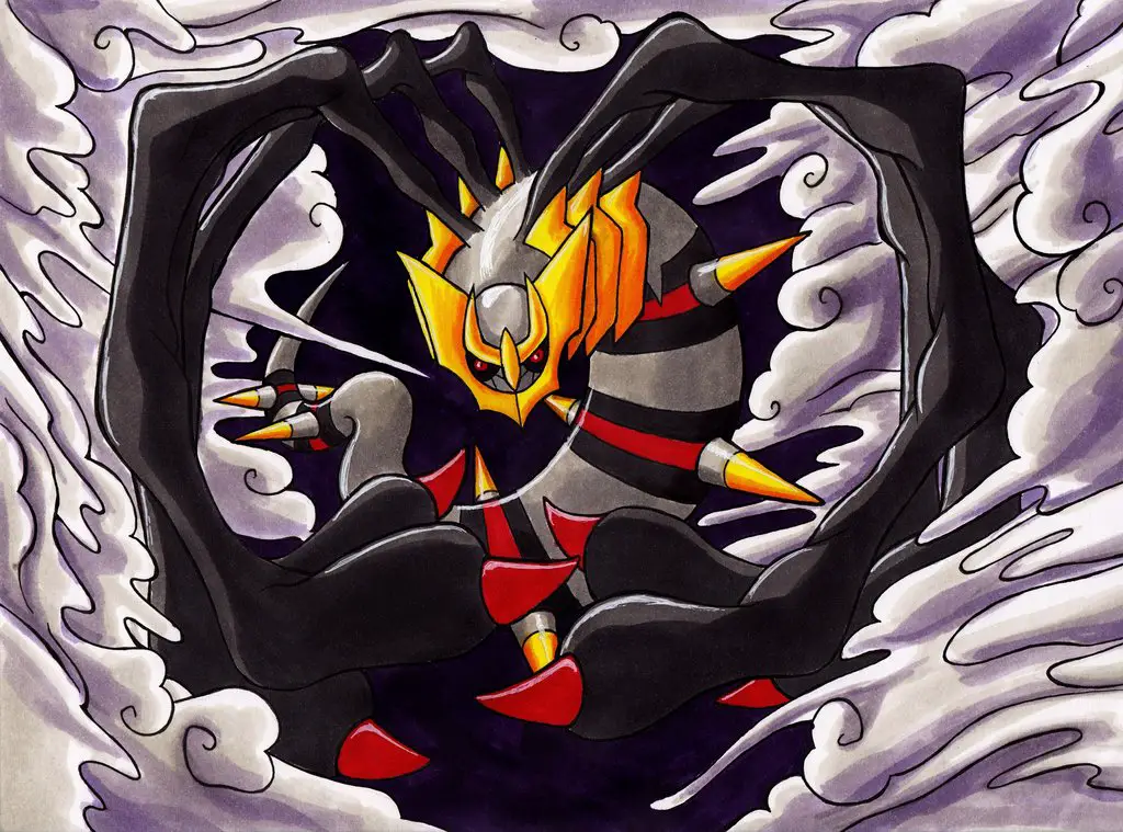 Artwork de Giratina par Niicchan