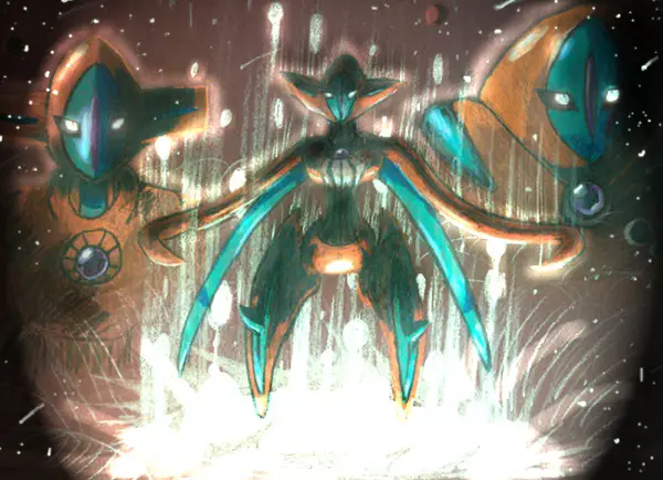 Artwork de Deoxys par DarkSerena