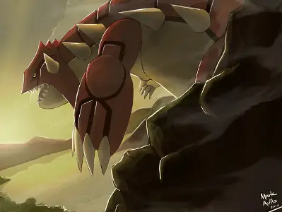 Artwork de Groudon par mark331