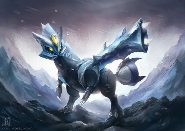 Artwork de Kyurem par EternaLegend