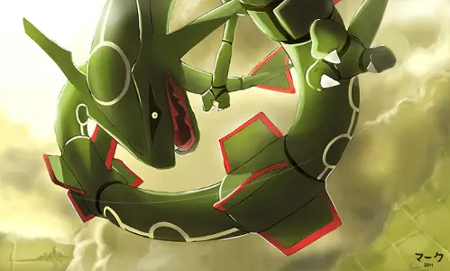 Artwork de Rayquaza par mark331