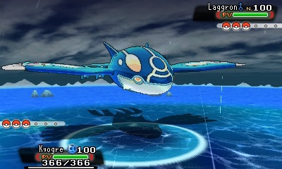 Primo-Kyogre au combat