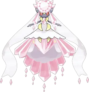 Artwork de Méga-Diancie