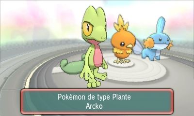 Le Pokémon Starter Arcko