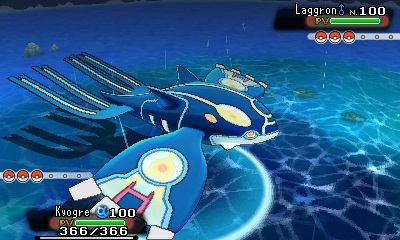 Primo-Kyogre en Combat