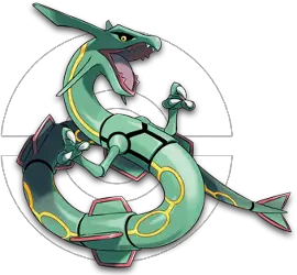 Rayquaza sur Rubis Omega Saphir Alpha