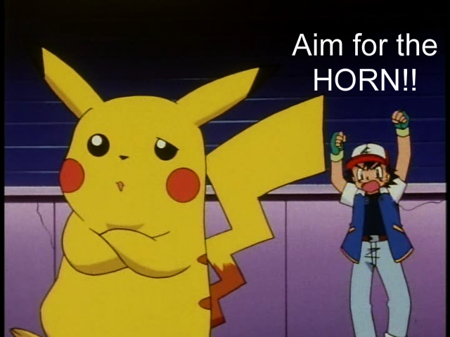 Aim for the Horn !