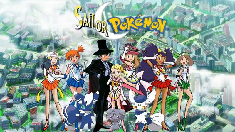 Mix entre Pokémon et Sailor Moon