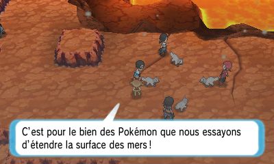 La Team Aqua sur Pokémon Saphir Alpha