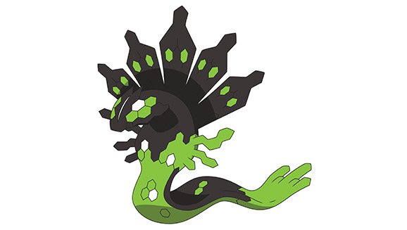 Artwork officiel de Zygarde Forme 50%