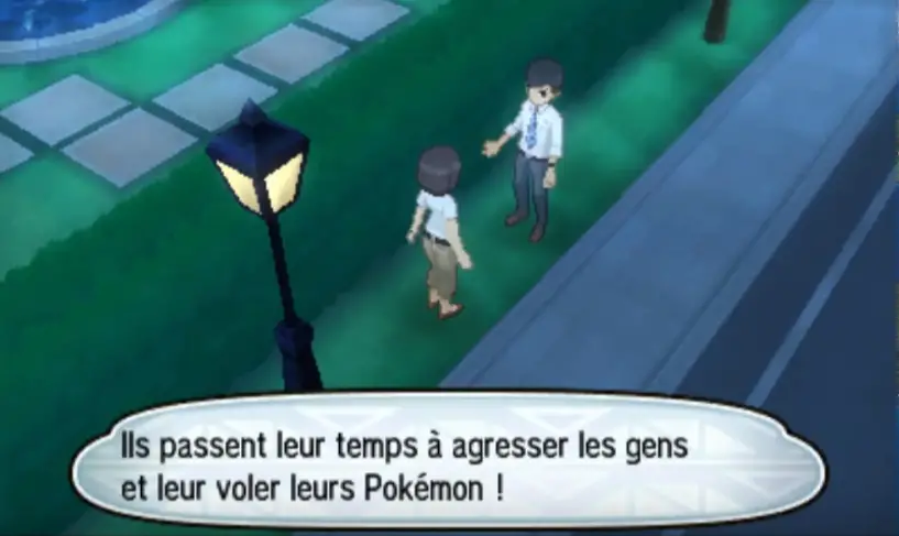 Screen Discussion sur Team Skull