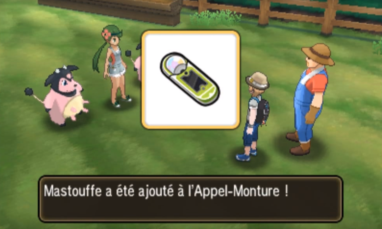 Appel-Monture Mastouffe