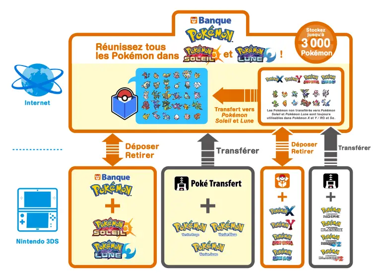 Organigramme Banque Pokémon