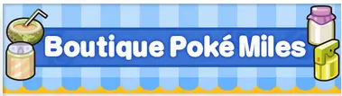 Logo de la Boutique du Club Poké Miles