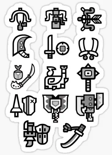 Armes disponibles