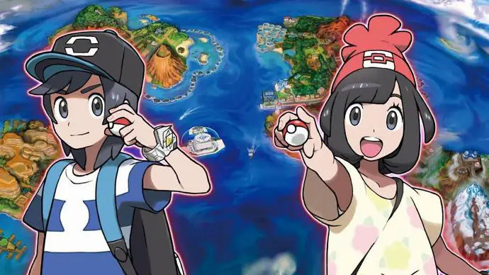 Alola hero Pokémon Ultra Sun Moon