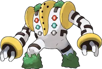 Regigigas, le Maître Golem dans Pokemon Rubis Omega & Saphir Alpha