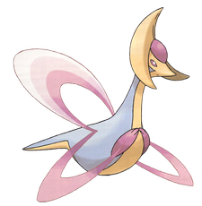 Artwork officiel de Cresselia